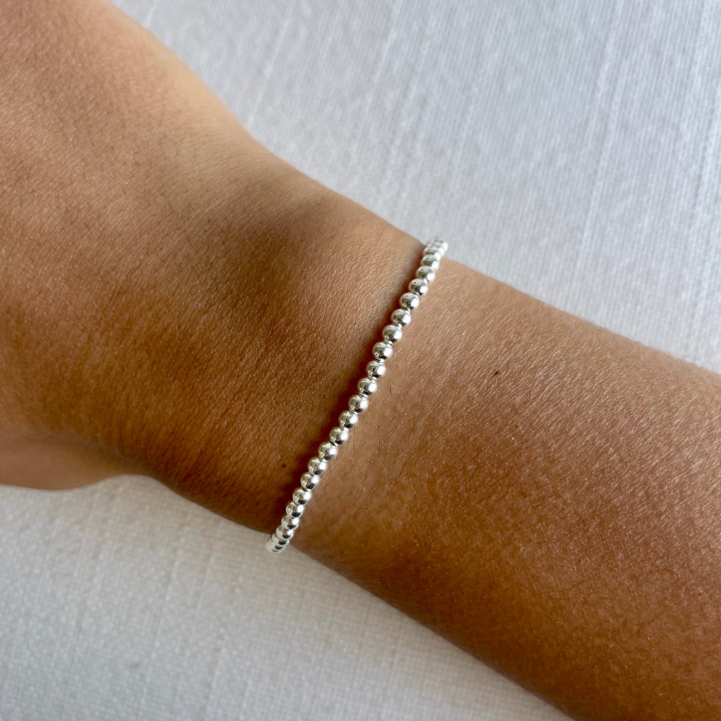 The Single 3mm Sterling Silver Bracelet