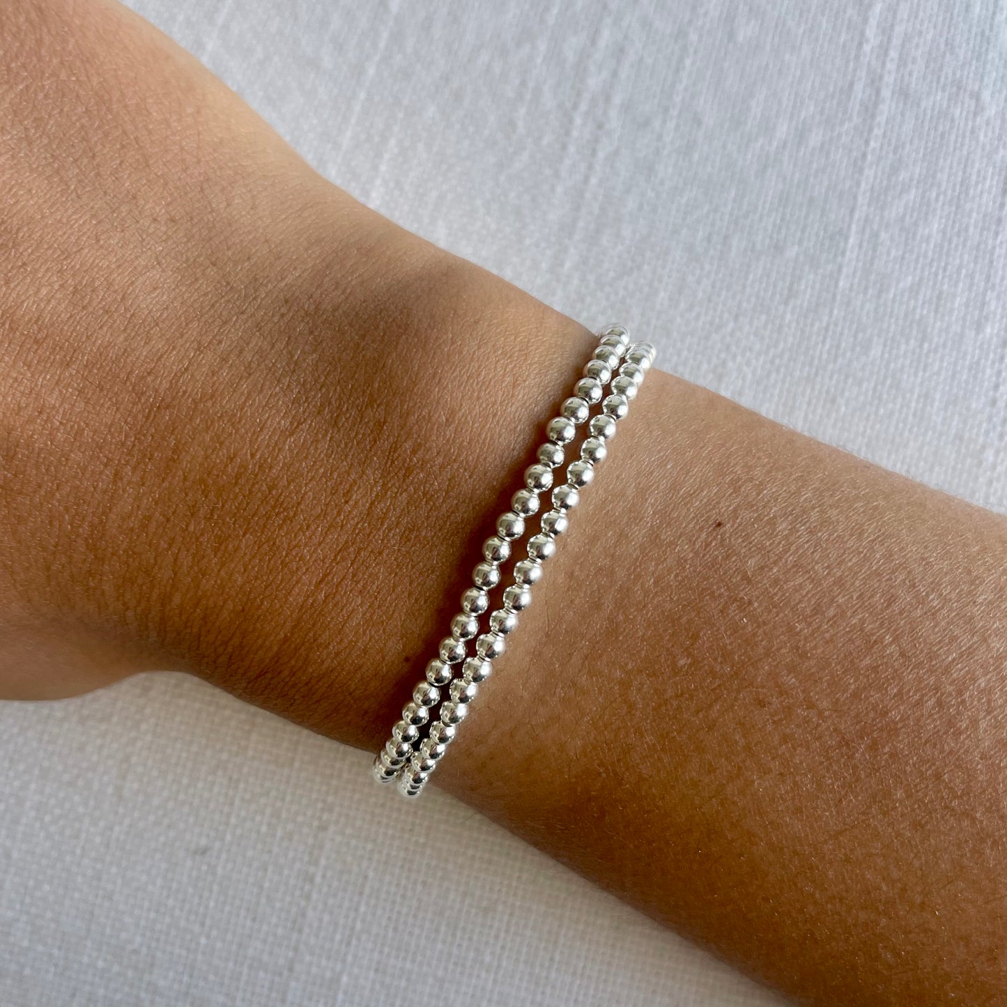 The Single 3mm Sterling Silver Bracelet