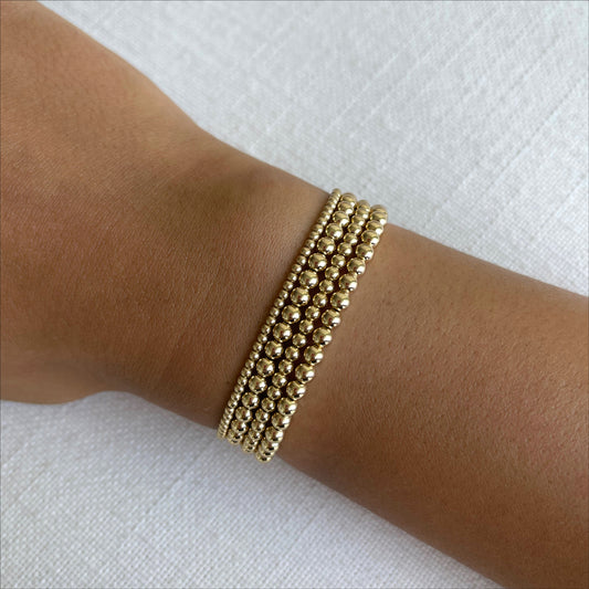 The Staple 14k Gold Stack
