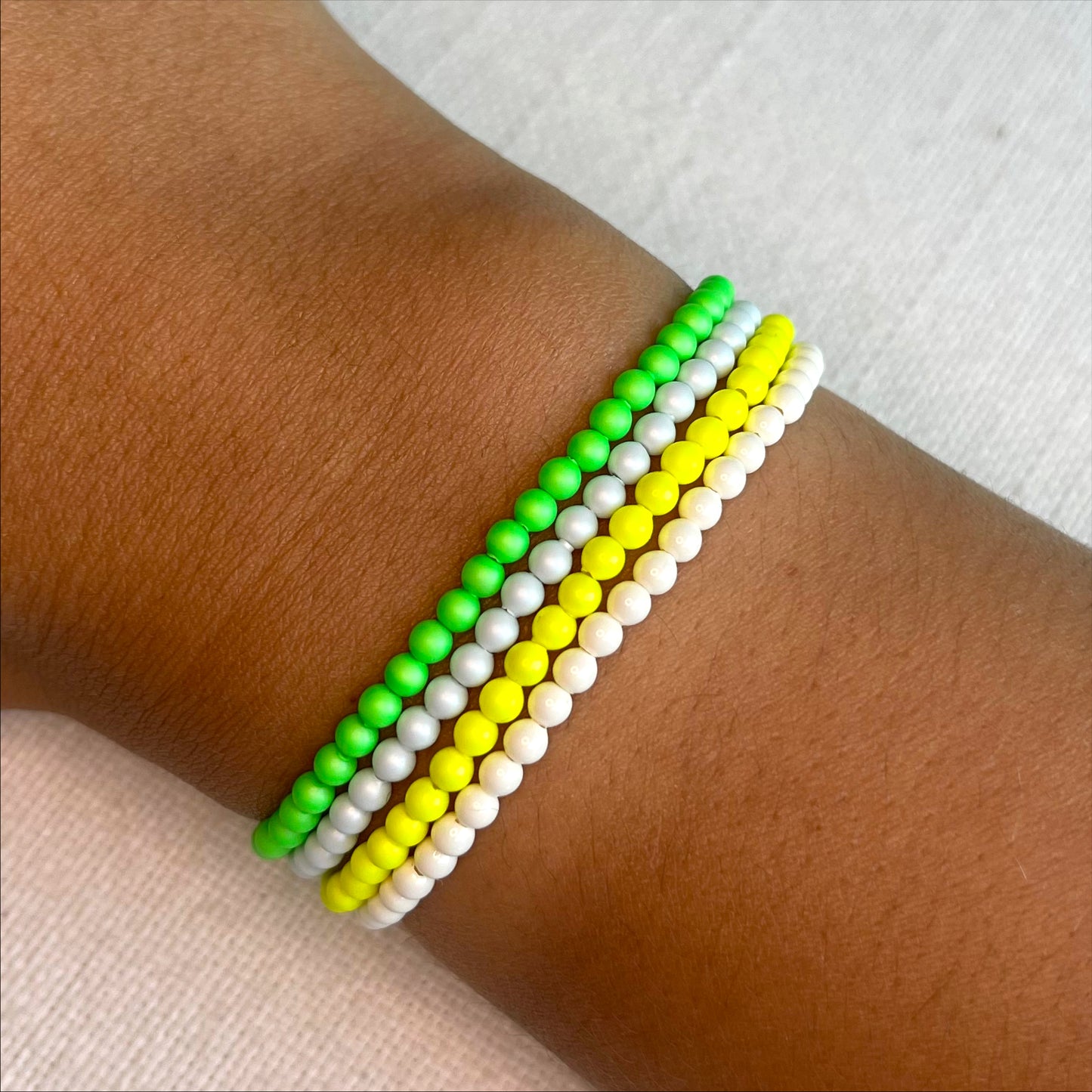 Single 3mm Solid Color Bracelet