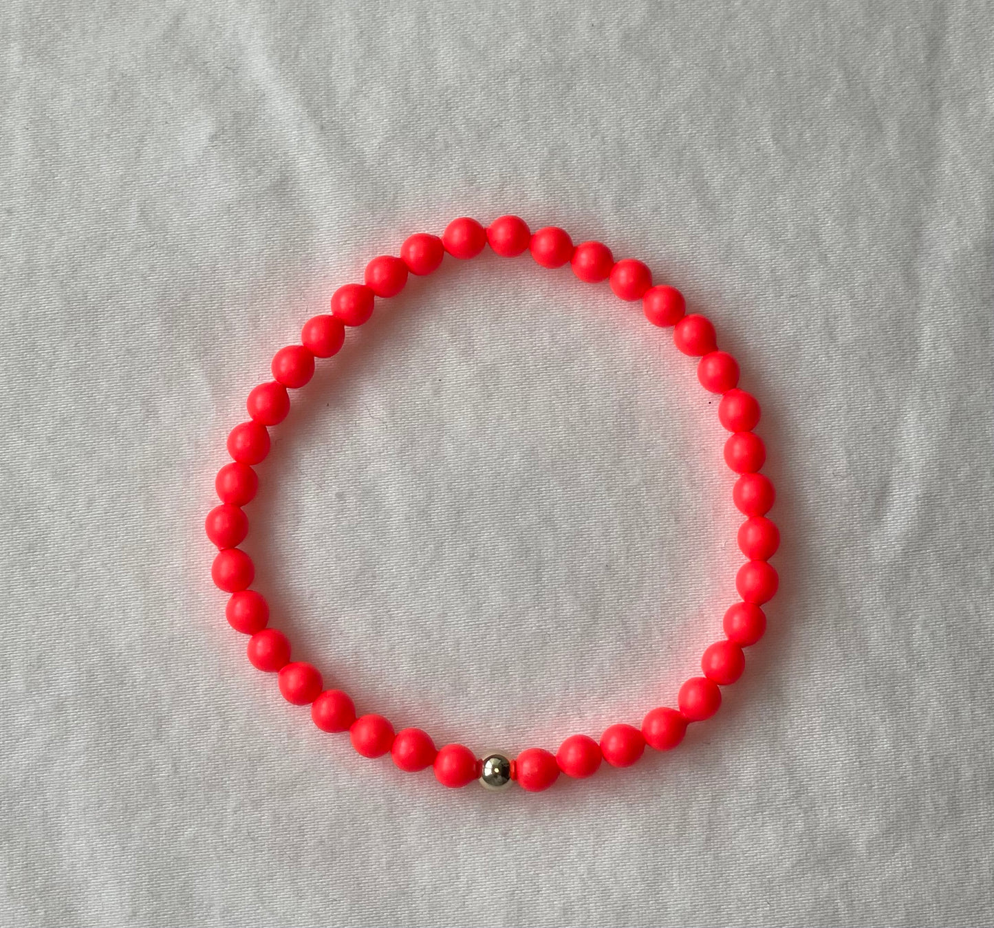 Single 4mm Solid Color Bracelet