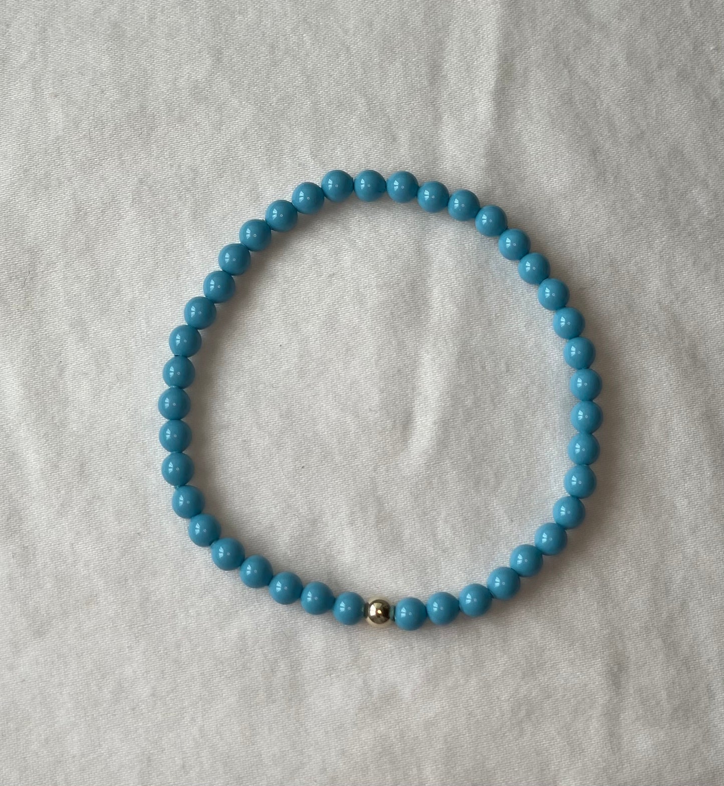 Single 4mm Solid Color Bracelet